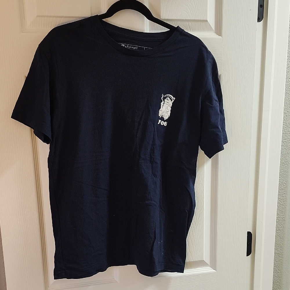 Navy Blue Graphic T-Shirt